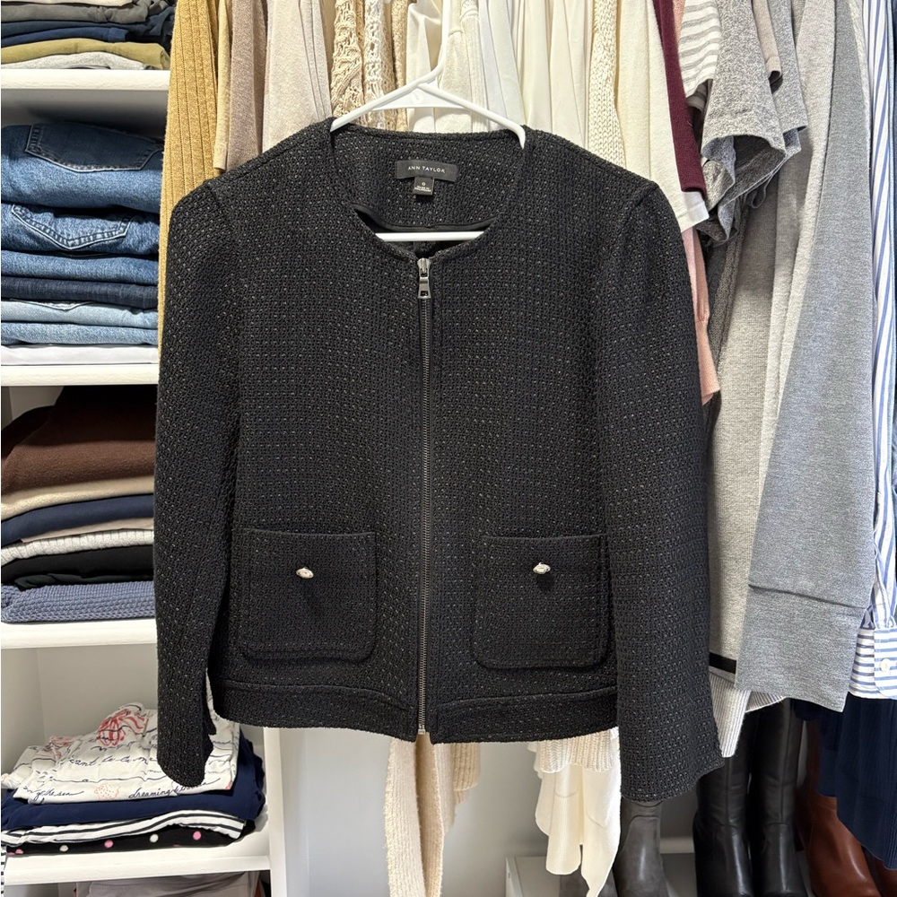 Ann Taylor Tweed Jacket